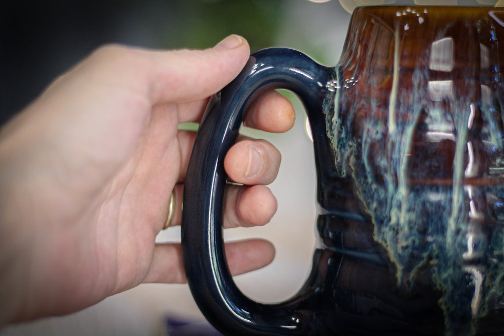 13-D New Wave Textured Mug - TOP SHELF MISFIT, 22 oz.