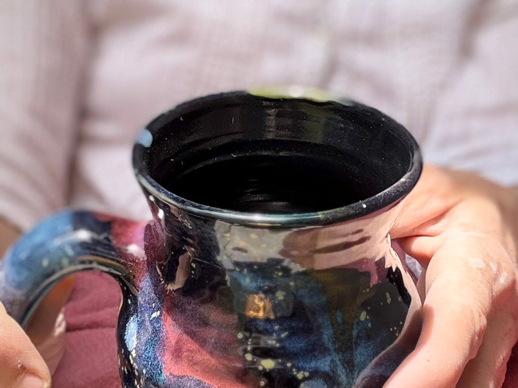 14-A Rainbow Stellar Cuddle Mug - TOP SHELF, 22 oz.