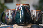 11-F New Wave Textured Mug, 20 oz. (This listing is for one mug)