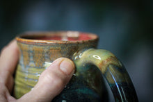 Load image into Gallery viewer, 13-D EXPERIMENT Barely Flared Textured Divot 'Cuddle' Mug, 19 oz.