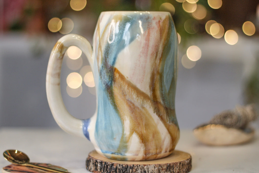 12-E EXPERIMENT Acorn Gourd Mug, 26 oz.