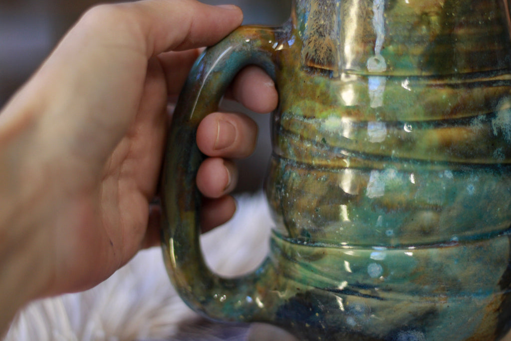 14-E Whimsy Textured Mug, 24 oz.