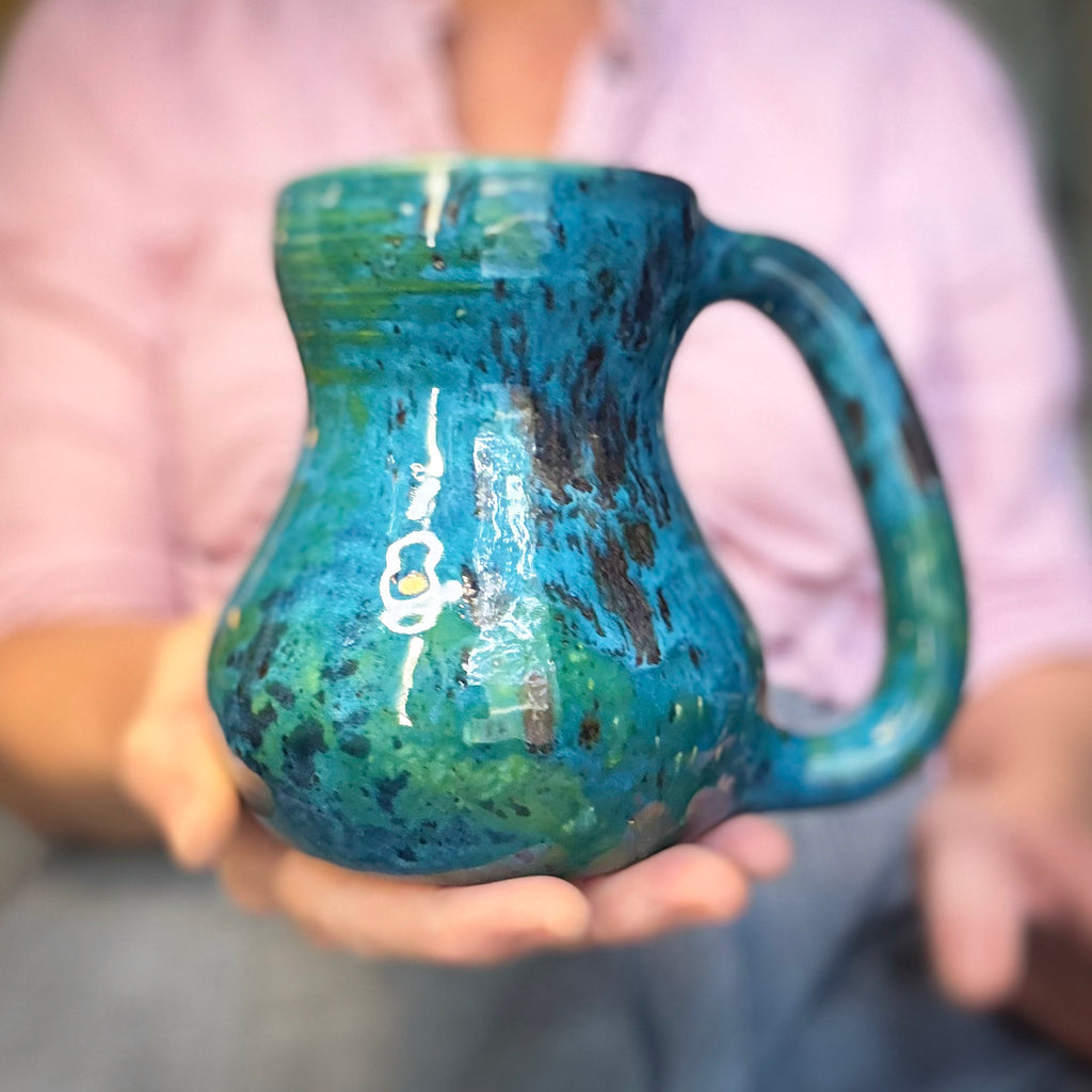 13-D Stone EXPERIMENT Curvy Mug, 19 oz.