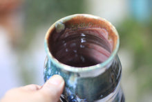 Load image into Gallery viewer, 11-E Blue EXPERIMENT Barely Flared Textured Divot Mug, 20 oz.