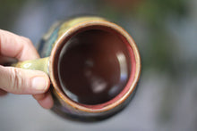 Load image into Gallery viewer, 13-D EXPERIMENT Barely Flared Textured Divot 'Cuddle' Mug, 19 oz.