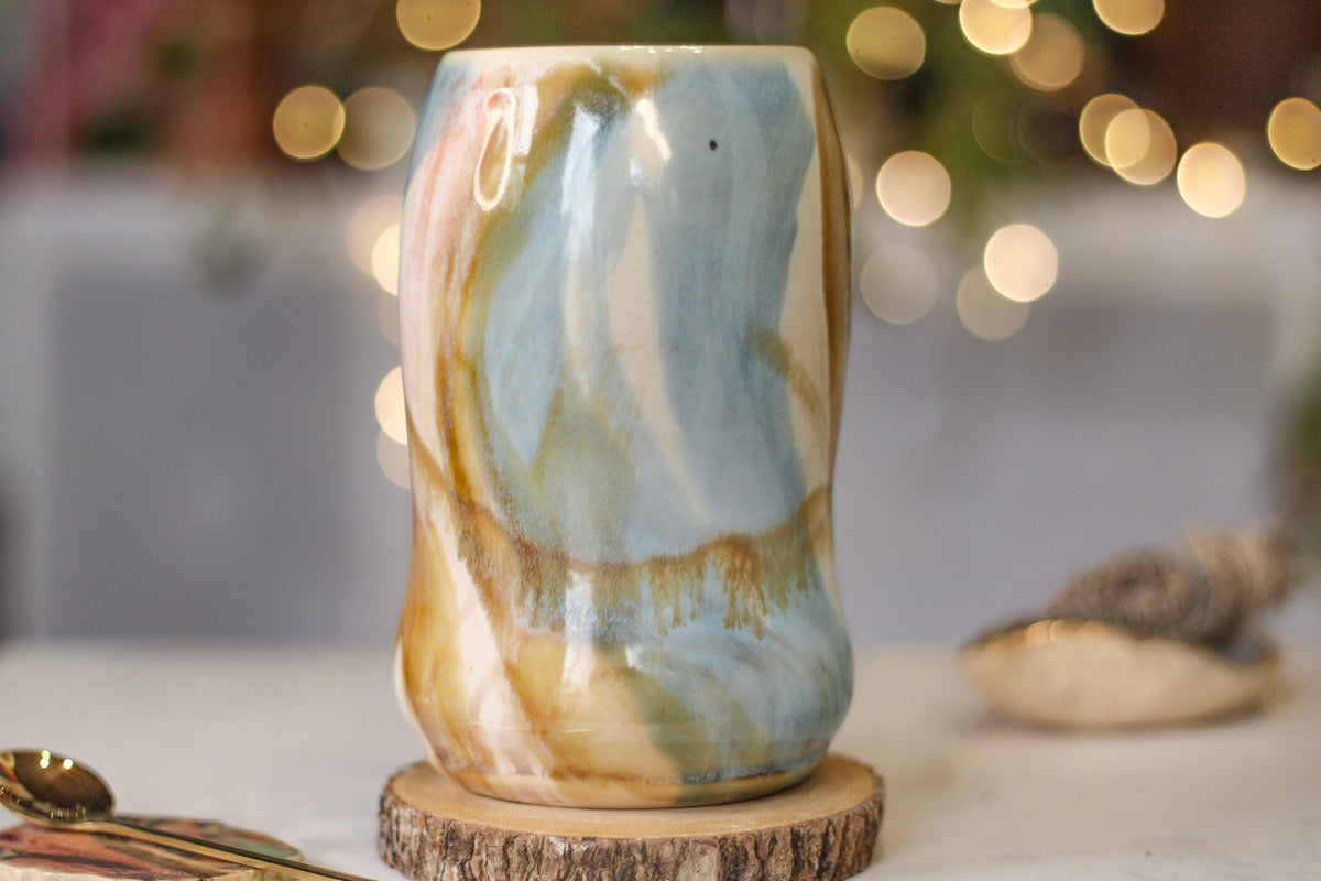 12-E EXPERIMENT Acorn Gourd Mug, 26 oz.