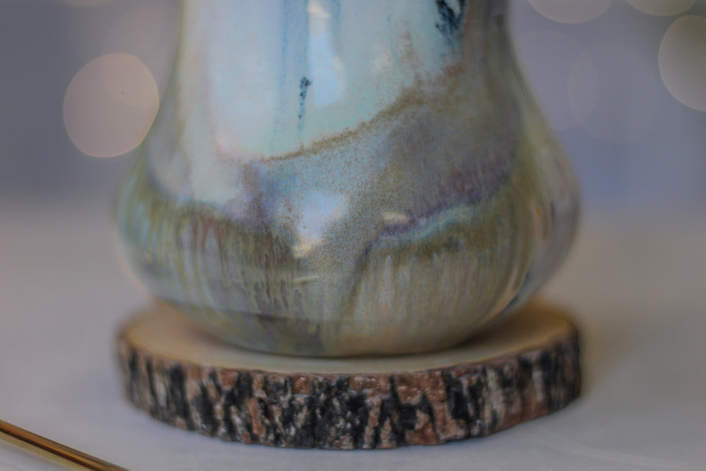 13-B Soft Earth Series PROTOTYPE Gourd Mug - MINOR MISFIT, 22 oz. - 10% off