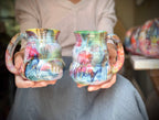 15-E Whimsy Curvy Textured Mug, 15-16 oz (This listing is for one mug)