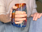 15-D Rainbow Strata Textured Stein Mug, 20 oz.