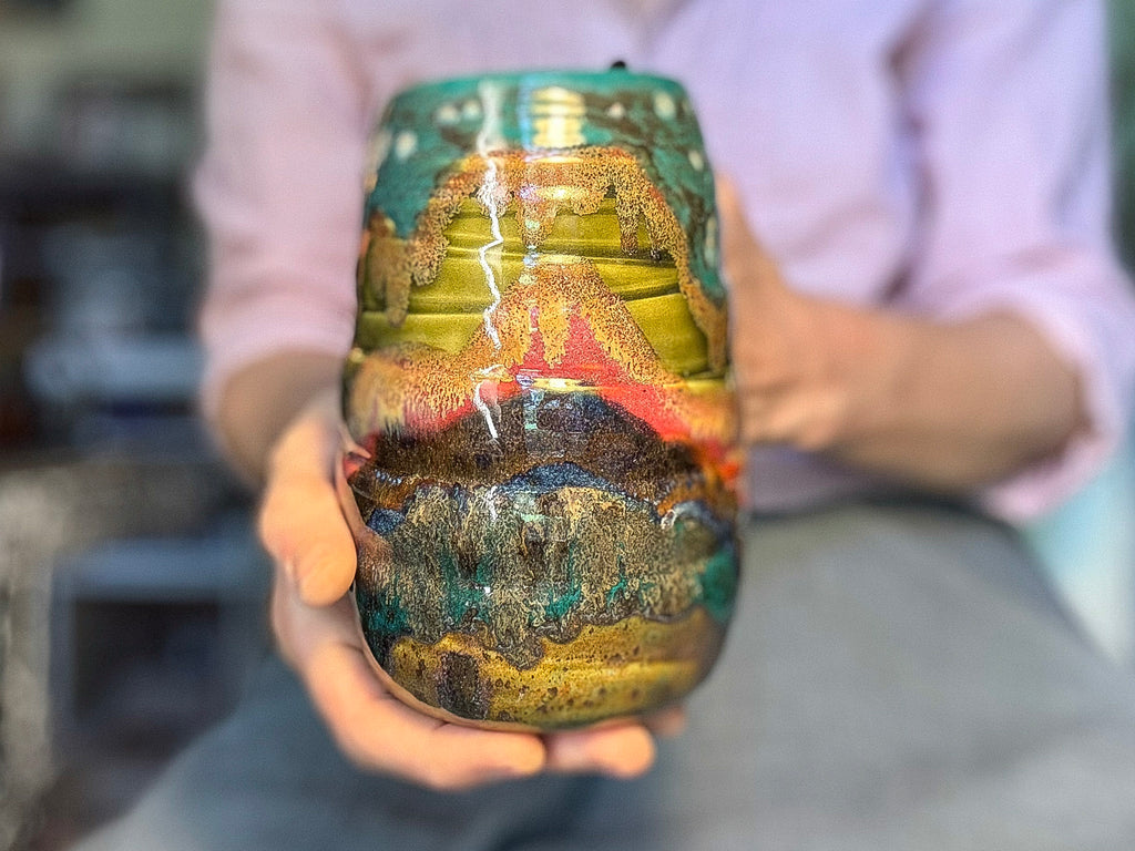 15-B Green Mountain Swirly Mug, 26 oz.