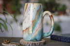 15-B Soft Earth Series PROTOTYPE Tall Mug - TOP SHELF, 28 oz.