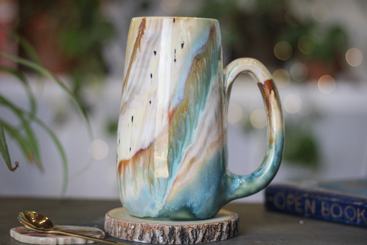 15-B Soft Earth Series PROTOTYPE Tall Mug - TOP SHELF, 28 oz.