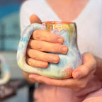 14-F Whimsy Mid Mod Mug, 17 oz. (This listing is for one mug)