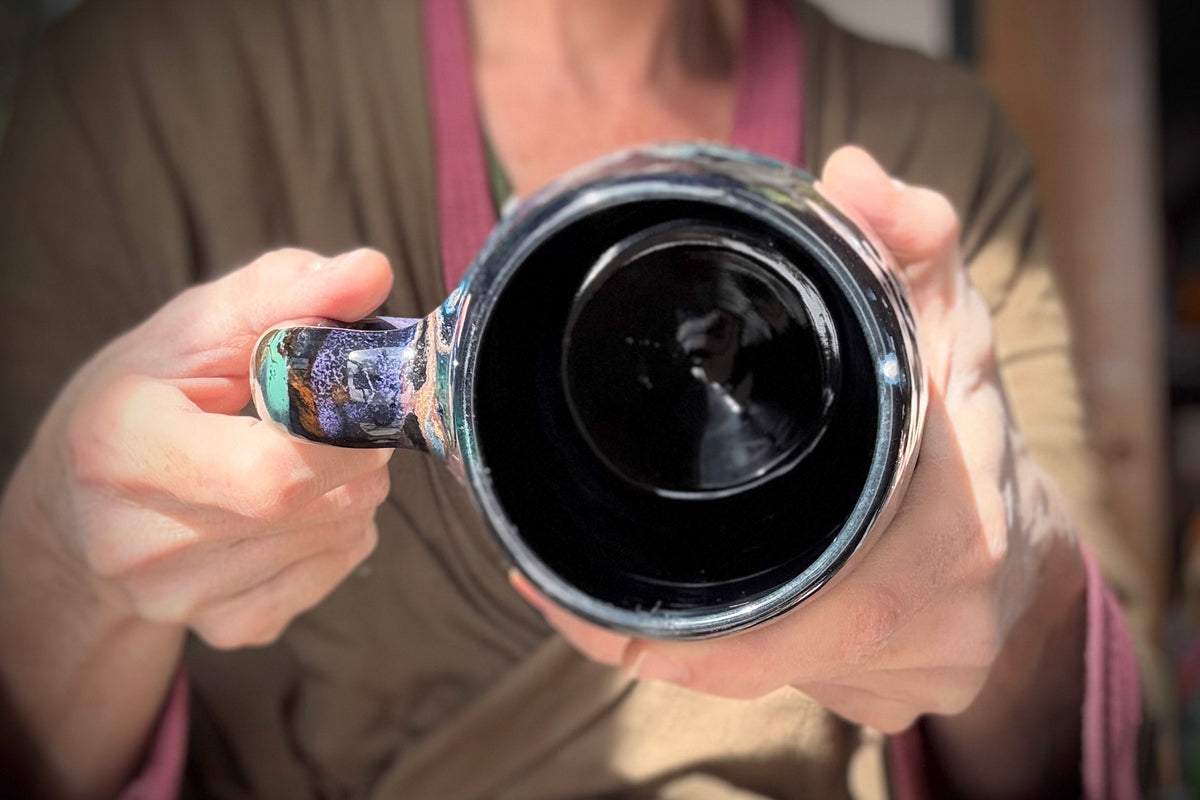13-D Cosmic Grotto Mug, 25 oz.