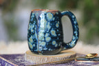 12-F Blue EXPERIMENT Petite Textured Mug, 11 oz.