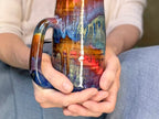 15-D Rainbow Strata Textured Stein Mug, 20 oz.