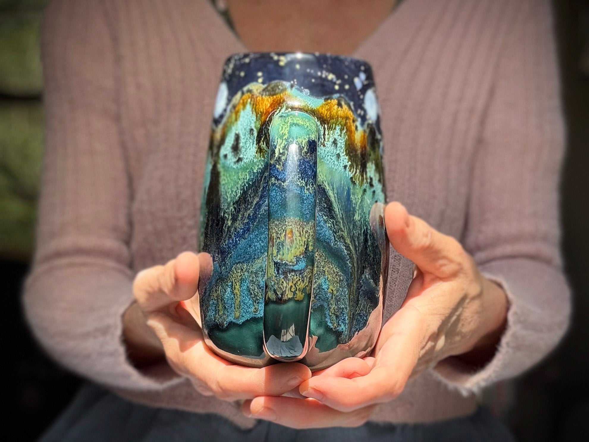 15-B  Rocky Mountain Midnight Mug - MISFIT, 25 oz. - 15% off