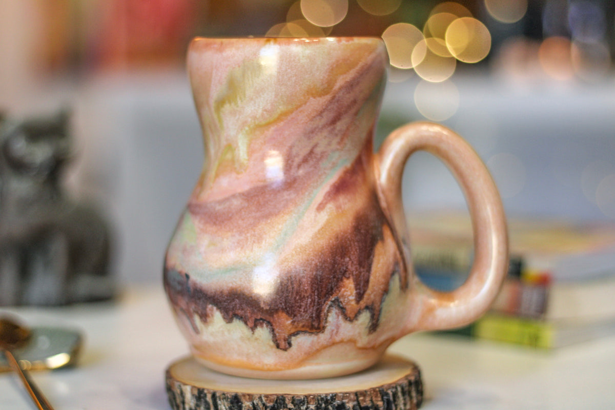 13-B EXPERIMENT Acorn Gourd Mug - TOP SHELF, 20 oz.