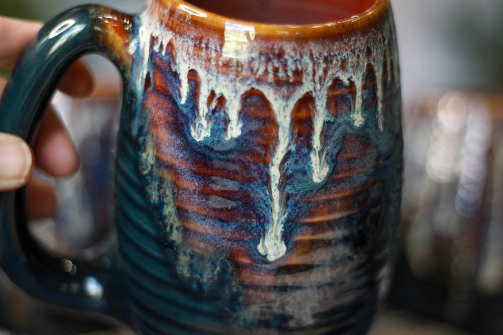 11-F New Wave Textured Mug, 20 oz. (This listing is for one mug)