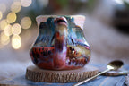 12-D EXPERIMENT Barely Flared Textured Mug, 11 oz.