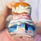 13-D Winter Rainbow Mug, 19 oz.