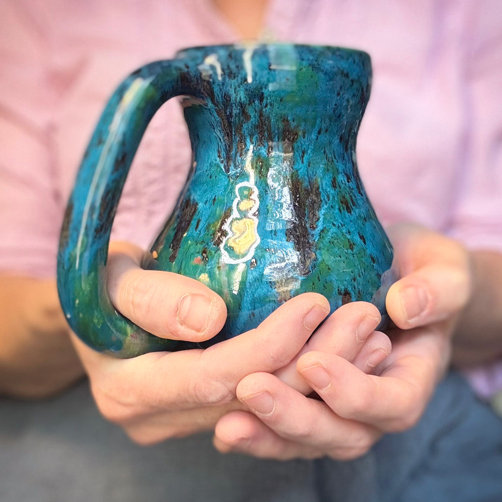13-D Stone EXPERIMENT Curvy Mug, 19 oz.