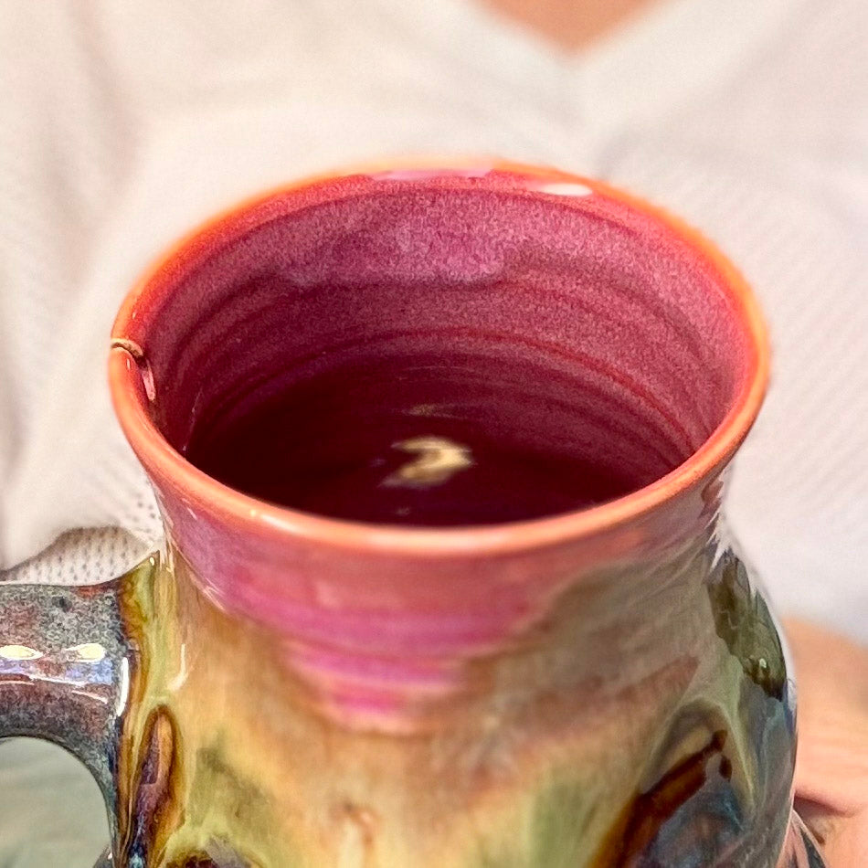 12-B New Earth Mash-up Notched Mug, 28 oz.