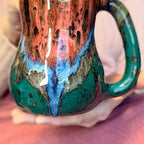 13-B Molten Melon Curvy Mug, 25 oz.
