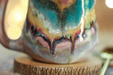 Load image into Gallery viewer, 11-C Purple Mountain Majesty PROTOTYPE Barely Flared Textured Divot Mug, 22 oz.