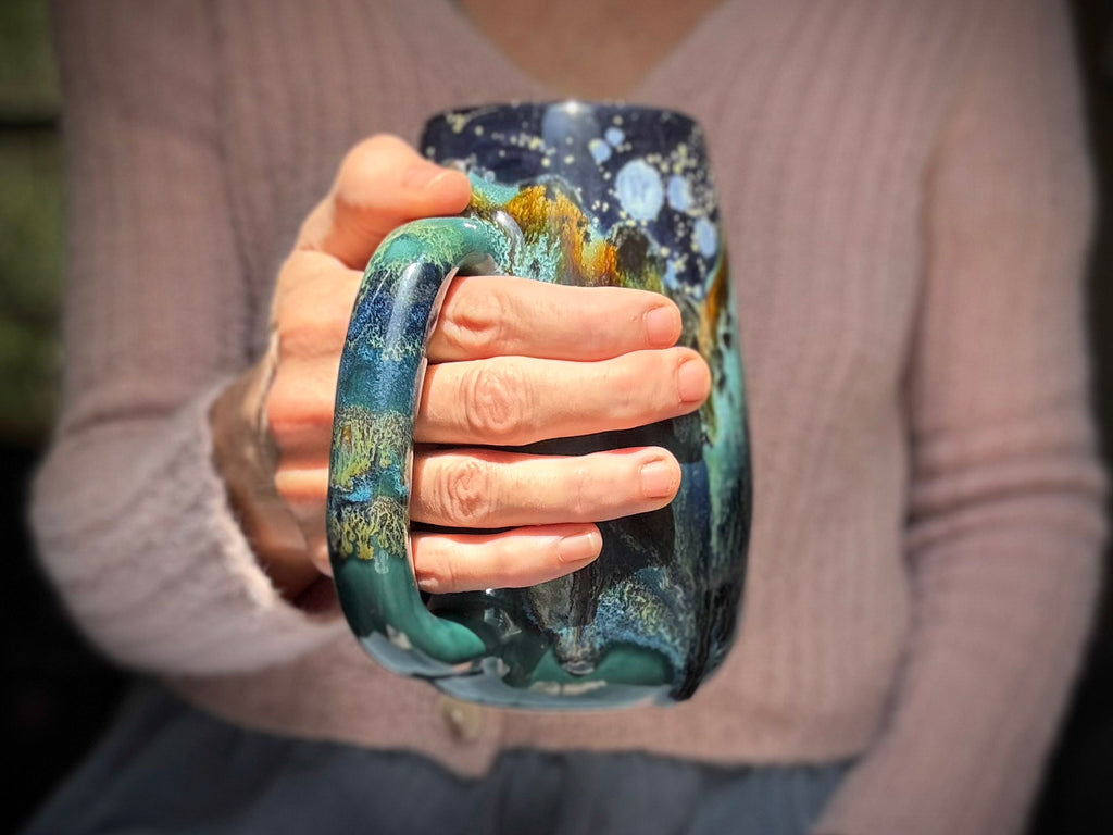 15-B  Rocky Mountain Midnight Mug - MISFIT, 25 oz. - 15% off