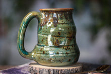 Load image into Gallery viewer, 14-F EXPERIMENT Barely Flared Textured Divot Mug, 17 oz.