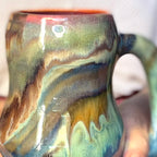 02-D Green PROTOTYPE Mid Mod Mug - TOP SHELF, 20 oz.