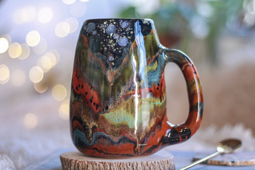 02-A Green Mountain Midnight Mug - TOP SHELF MISFIT, 24 oz.