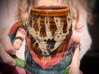 02-B Molten Cheetah Swirly Mug - TOP SHELF, 27 oz.