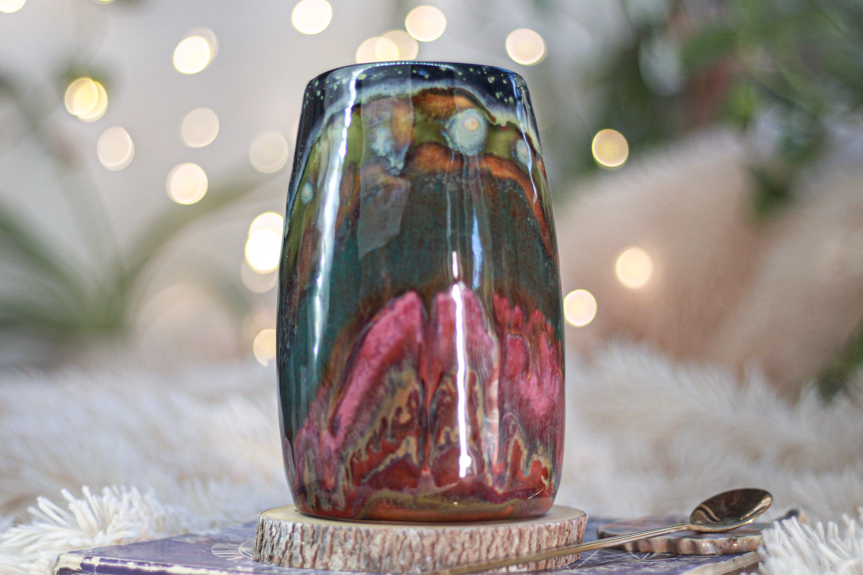 02-A Green Mountain Midnight Mug - TOP SHELF, 26 oz