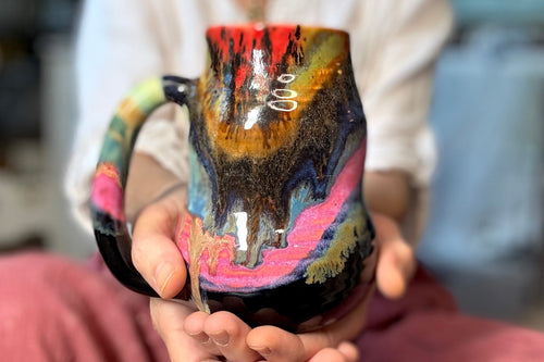 04-E Midnight Rainbow PROTOTYPE Textured Divot 