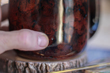 Load image into Gallery viewer, 15-C Dragon&#39;s Blood Agate Mug, 18 oz.