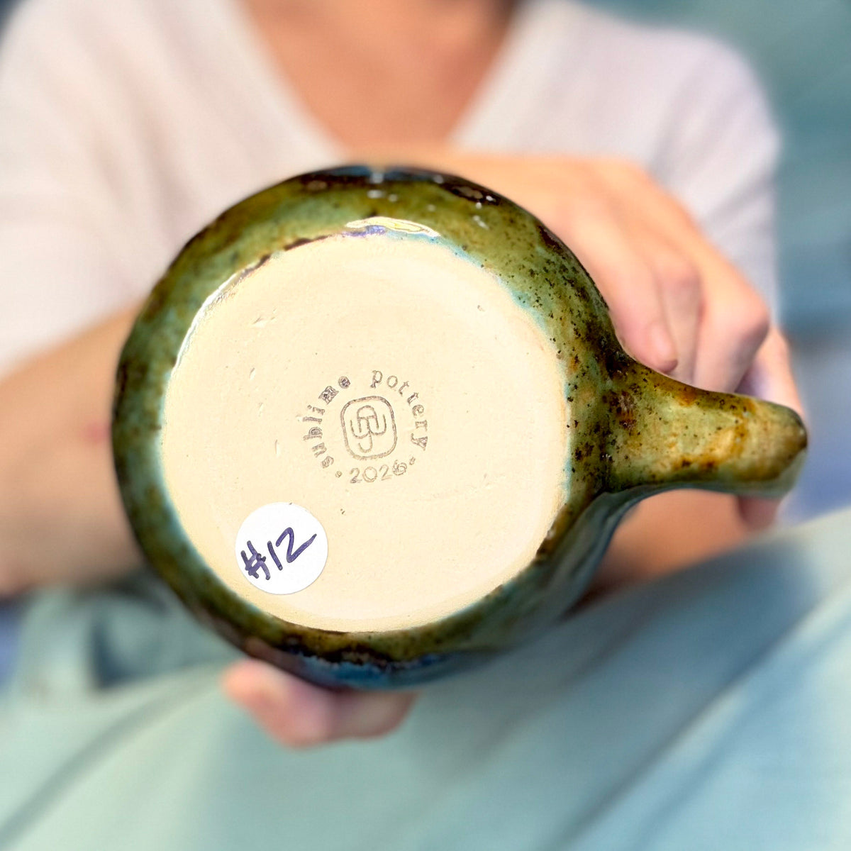 12-B New Earth Mash-up Notched Mug, 28 oz.