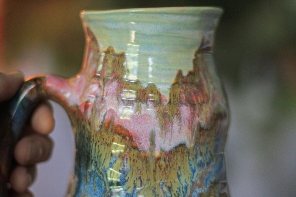 11-B EXPERIMENT Barely Flared Textured Divot Mug - MISFIT, 22 oz. - 25% off