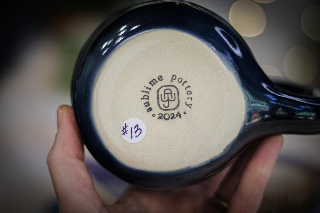 13-D New Wave Textured Mug - TOP SHELF MISFIT, 22 oz.