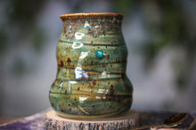 Load image into Gallery viewer, 14-F EXPERIMENT Barely Flared Textured Divot Mug, 17 oz.