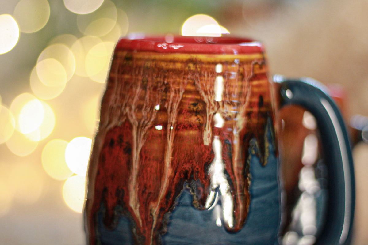 11-F Alchemy of Opposites Textured Mug, 18 oz. (This listing is for one mug)