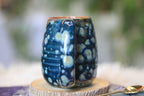 12-F Blue EXPERIMENT Petite Textured Mug, 11 oz.