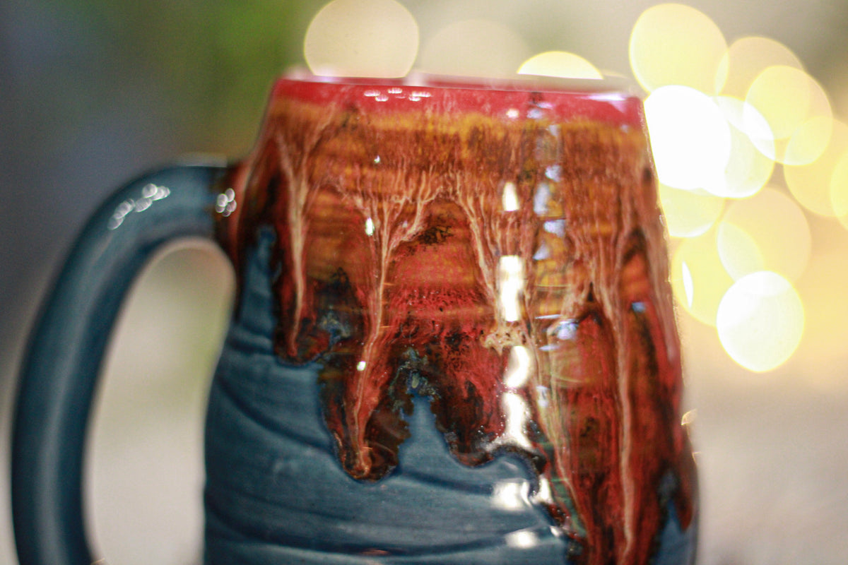 11-F Alchemy of Opposites Textured Mug, 18 oz. (This listing is for one mug)