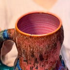 13-B Molten Melon Curvy Mug, 25 oz.