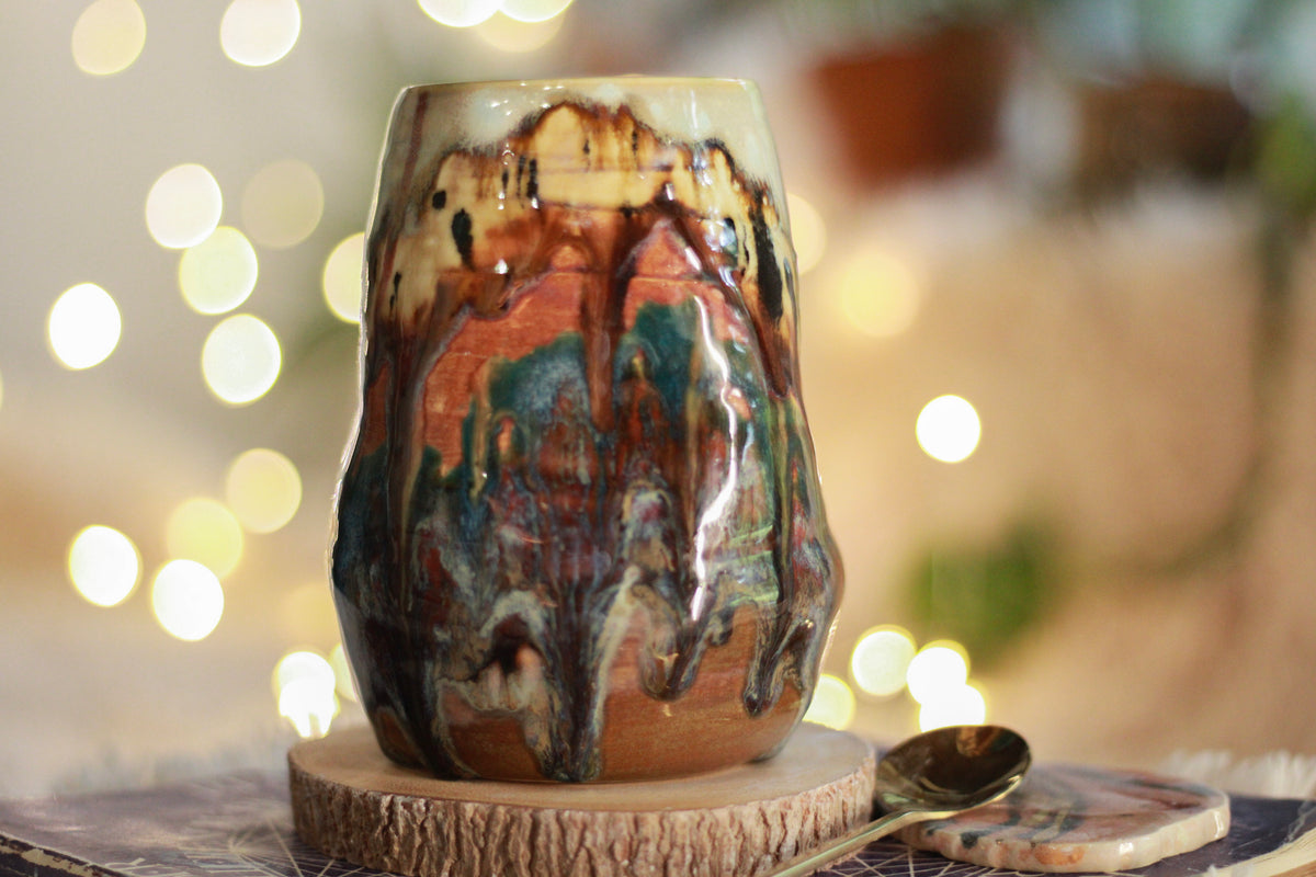 12-B Landscape PROTOTYPE Textured Divot Mug - MISFIT, 18 oz. - 25% off