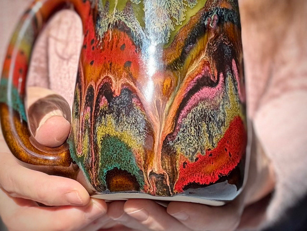 14-B Green Mountain Midnight Mug - TOP SHELF MISFIT, 25 oz.