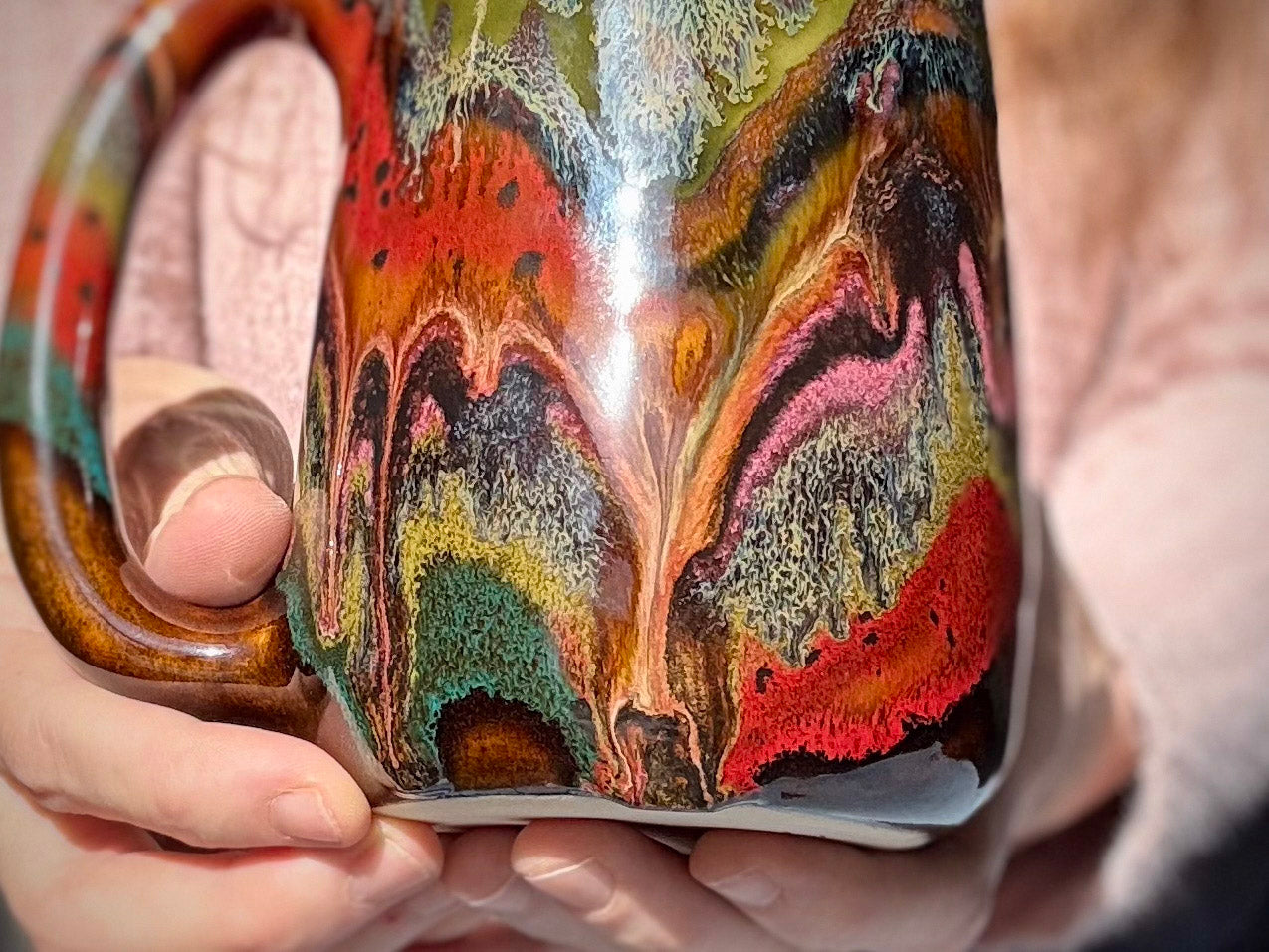 14-B Green Mountain Midnight Mug - TOP SHELF MISFIT, 25 oz.