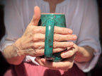14-D Turquoise EXPERIMENT Mug, 21 oz.