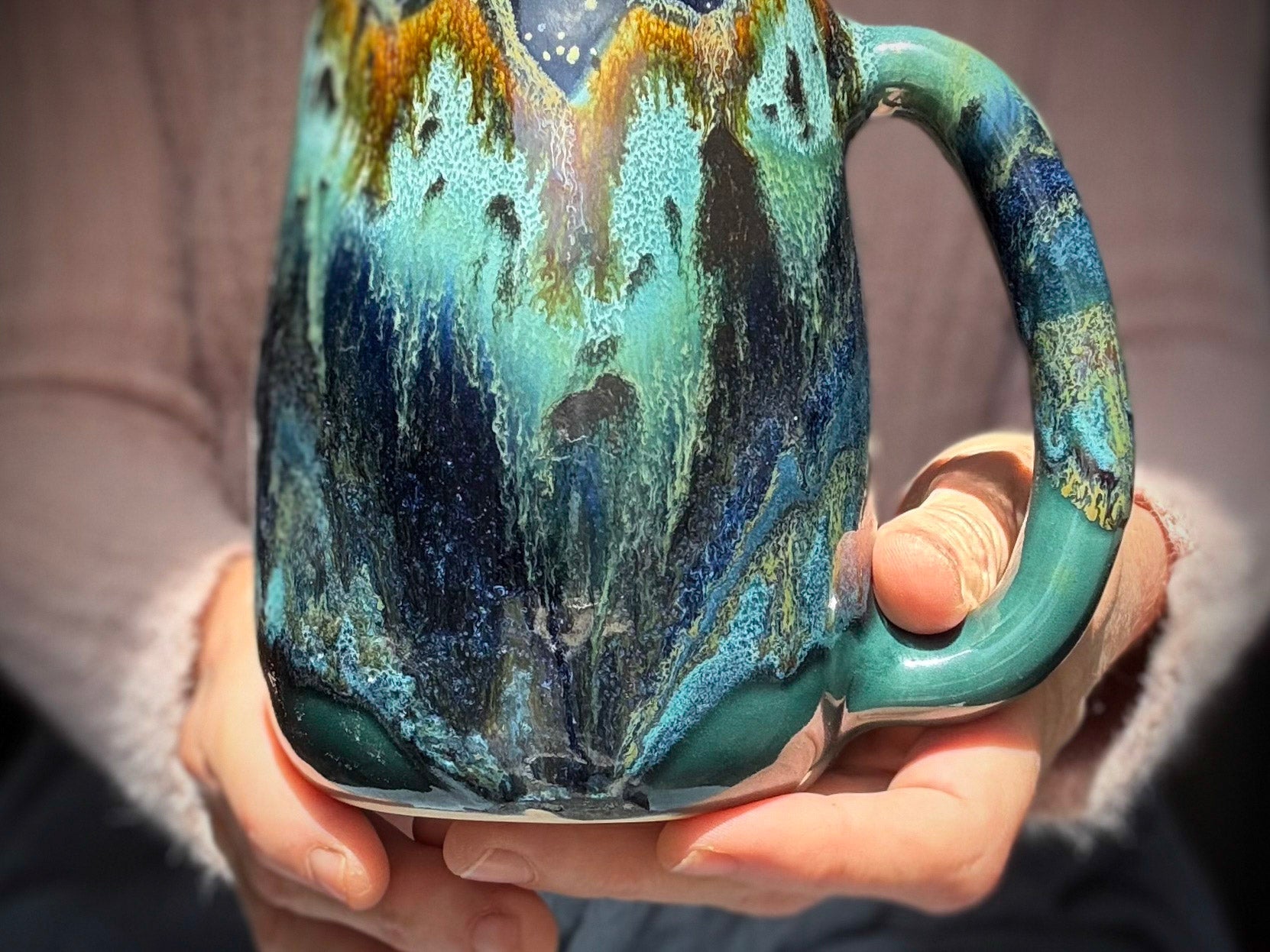 15-B  Rocky Mountain Midnight Mug - MISFIT, 25 oz. - 15% off